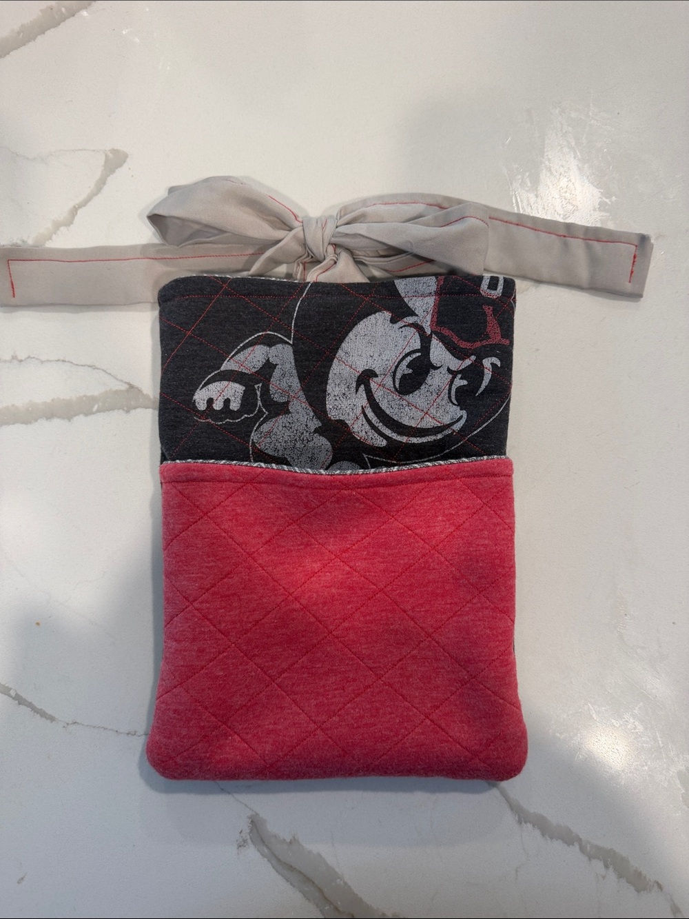 Ohio State  Quilted Book  Pouch